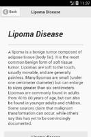 Recognize Lipoma Disease poster