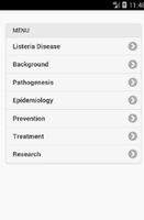 Recognize Listeria Disease تصوير الشاشة 1