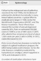 برنامه‌نما Recognize Polio Disease عکس از صفحه