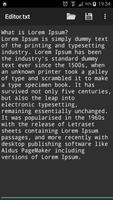 Text Editor स्क्रीनशॉट 3
