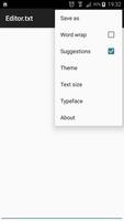Text Editor स्क्रीनशॉट 1