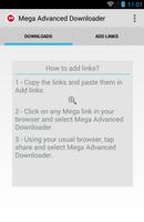Advanced Downloader for Mega ảnh chụp màn hình 3