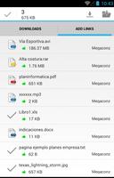 Advanced Downloader for Mega captura de pantalla 2