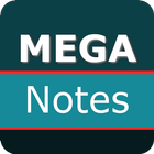 آیکون‌ MEGA Notes