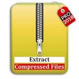 Compressed files extractor 2018 आइकन