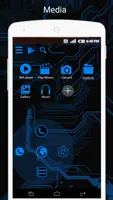 Electric Black Launcher screenshot 3