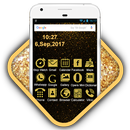 Gold Launcher : Gold Theme & Icon Pack, Wallpaper APK