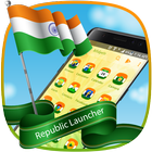 India Republic day Theme - India Republic Launcher icône