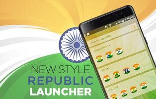 India Republic day Theme - India Republic Launcher capture d'écran 3