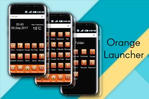 Orange Theme Free : Orange Launcher & Icon Pack capture d'écran 3