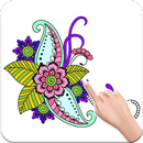 Latest Color Mehandi Designs - Colouring Book APK