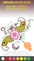Latest Color Mehandi Designs - Colouring Book capture d'écran 1