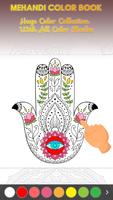 Latest Color Mehandi Designs - Colouring Book capture d'écran 2