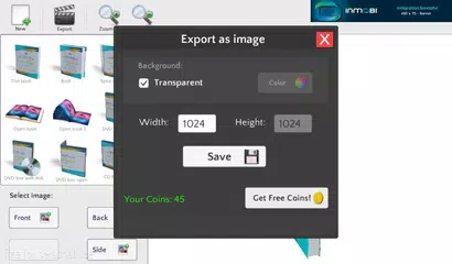 3D Cover Maker - Book, CD, Box APK download