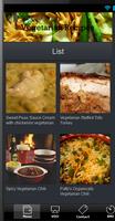 vegetarische Rezepte Plakat