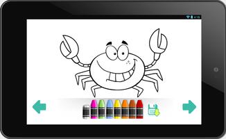 Kids Coloring Sea Animals capture d'écran 2