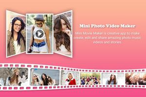 Mini Movie Photo Video Maker : Film Maker 截图 2