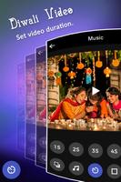 Diwali Photo Video Maker with Music تصوير الشاشة 3