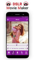 DSLR Photo Video Movie Maker : Blur Video Maker screenshot 1