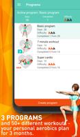 Aerobics workout at home captura de pantalla 1