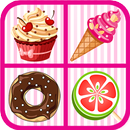 Cupcake & Desserts Jeu de mémoire pour enfants APK