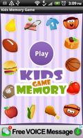 Kids Memory Game ポスター