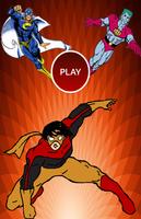 Heroes Memory - quiz game Affiche
