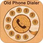 Old Phone Dialer : Vintage Call Dialer Keyboard icône