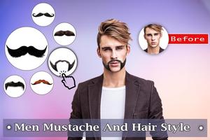 Man Mustache Hair Style : Stylish Man Photo Editor screenshot 1
