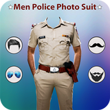 Man Mustache Police Photo Suit : Police Photo Suit icône