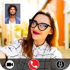 Girl Video Calling Fake : Fake Video Call アイコン