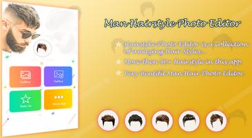 پوستر Man HairStyle Photo Editor