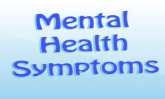 a guide for Mental Health Symptoms poster