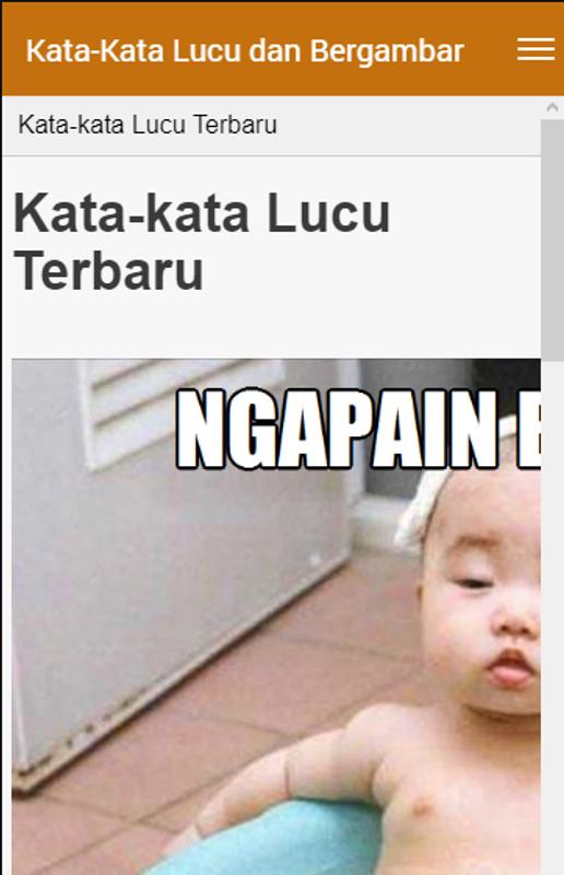 Kumpulan Kata Kata Bijak Kata Kata Lucu Bergambar Terbaru