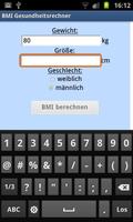BMI Rechner स्क्रीनशॉट 1
