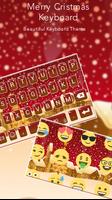 Merry Christmas Keyboard captura de pantalla 2