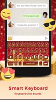 Merry Christmas Keyboard captura de pantalla 3