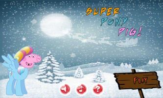 🐷 Super Peppa Pony Affiche