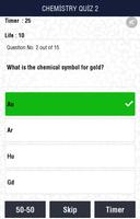 Chemistry Quiz capture d'écran 1