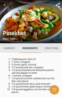 Filipino Recipes imagem de tela 1