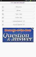 Message Questions/Answers COD 스크린샷 1