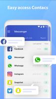 برنامه‌نما Messenger & Message Free Text عکس از صفحه