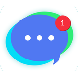 Messenger Messenger Lite: Notifly Bubble Messaging أيقونة