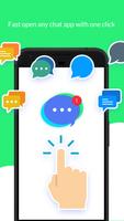 Messenger Messenger Lite: Notifly Bubble Messaging تصوير الشاشة 1