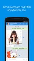 Klap Messenger - Free SMS الملصق