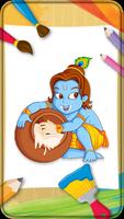 Coloring Book Krishna syot layar 2