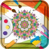 Coloring Book Mandala ikona