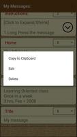 Text Message Organiser captura de pantalla 3