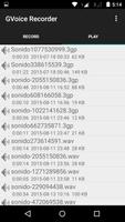 GVoice Recorder capture d'écran 1