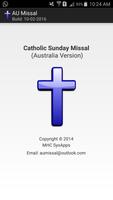 AU Sunday Missal poster